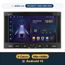Autoradio Android 15 Peugeot