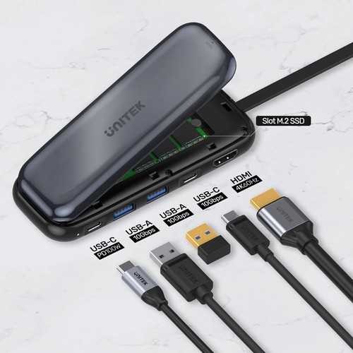 Boîtier hub usb pour - hub,