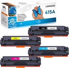 Kit 4 Tour HP 415A 415X Couleur LaserJet Pro MFP M479fdw M479fnw M479fdn W2033A