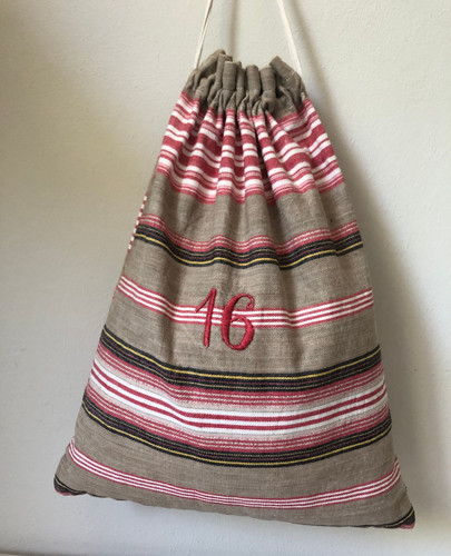 Sac ancien toile - sac, matelas