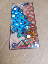 Émaux Sur Cuivre Relief...A