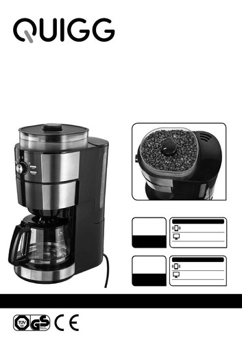 Cafetière filtre grain - cafetière,