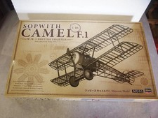 Kit maquette d'assemblage moteur Hasegawa SOPWITH CAMEL F1 1/16 échelle avion