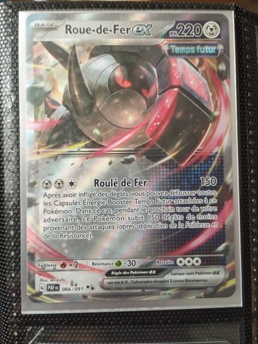 Carte pokemon roue fer ex - pokemon, roue-de-fer