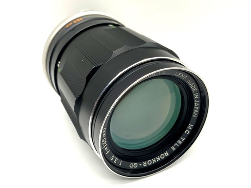 Minolta 135mm 5 objectif - minolta,