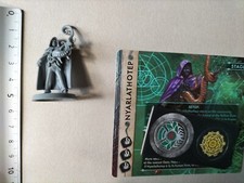 NYARLATHOTEP  MINIATURE +CARD+TOK/ENGLISH CMON COMICS /CTHULHU MAY DIE G976