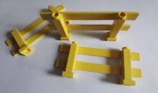 LEGO 3 X barrieres jaunes 6079 / set 6419 6418 7633 5880 7632