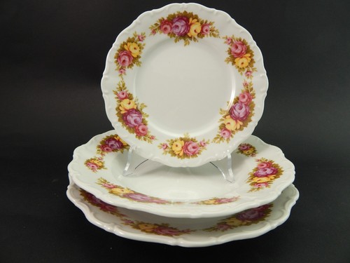 Vintage service table plat - table,