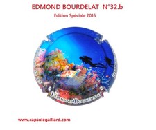 Capsule de champagne  - EDMOND BOURDELAT N°32.b  (Edition Spéciale 2016)