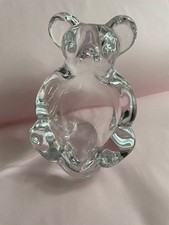 Ours cristal vide poches art