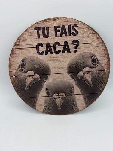Plaque murale ronde 20x20 - , cm