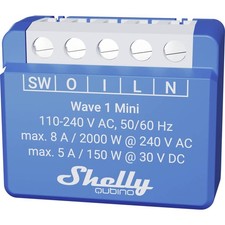 Shelly Shelly Qubino Wave 1 Mini Actionneur de commutation Z-Wave