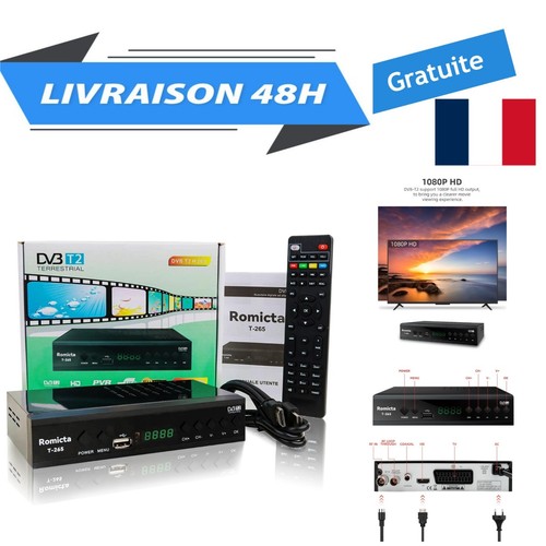 Décodeur tnt dvb c - décodeur,