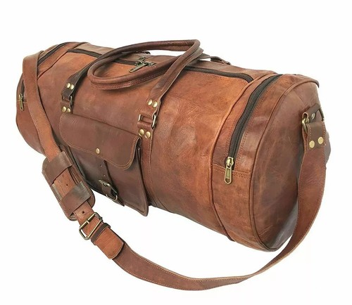 Sac cuir voyage - en,