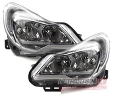 Phare avant Set Halogène Convient pour Opel Corsa D Ab 2011- H7 H1 Gauche Droite