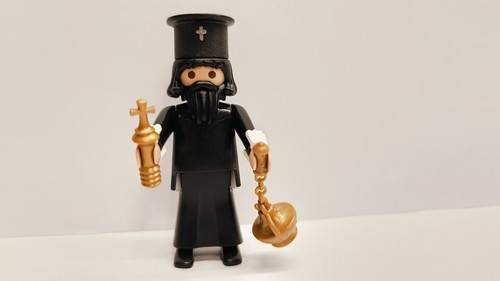Custom playmobil prêtre grec - custom,