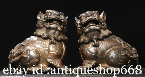 Vieux chinois bronze - 6.8",