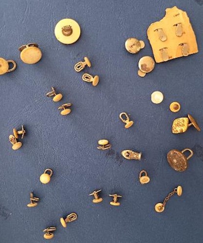 Lot boutons manchette - de,