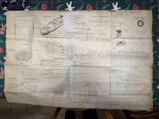 Plan Paquebot FRANCE 1/200