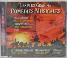 CD LES PLUS GRANDES COMEDIES MUSICALES neuf sous blister