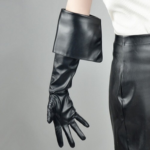 Gants faux cuir pour - faux, femmes