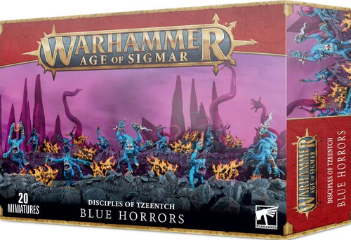 Blue horrors horreurs bleues - blue,