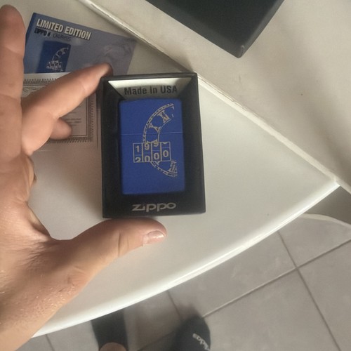 Zippo millennium lighter - zippo,