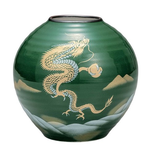 Vase fleurs kutani - fleurs, 6,5
