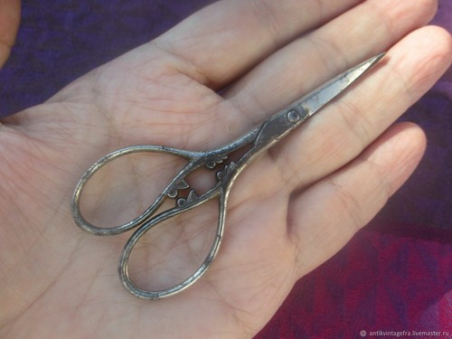 Ciseaux ancien feuilles metal - ciseaux,