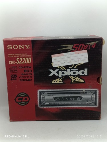 Autoradio sony cdx s2200 - sony, cdx-s2200