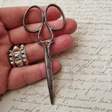 CISEAUX COUTURE Anciens Acier