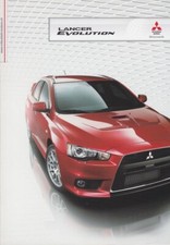 Catalogue Brochure Mitsubishi Lancer Evolution X 01/2013 Suisse en français