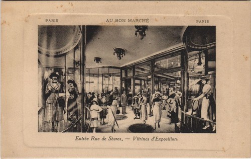 Cpa paris bon marhce - paris,