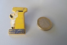 broche LA POSTE AMICALE BOISSY ST LEGER BALLARD tee shirt blanc ptt boite lettre