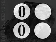 POCHOIR STENCIL MARQUAGE  TONNAGE  FRANCE  . HOTCHKISS jeep willys m201