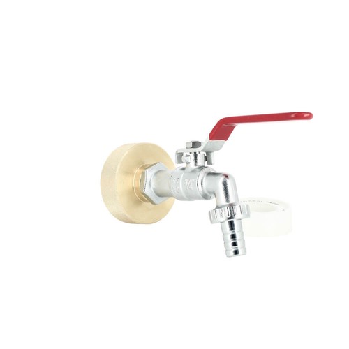 Raccord cuve eau - s60x6, laiton