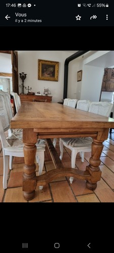 Ancienne table monastère - ancienne, de
