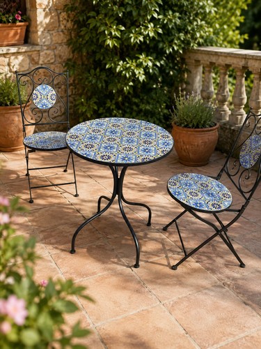 Salon jardin mosaïque - de, –