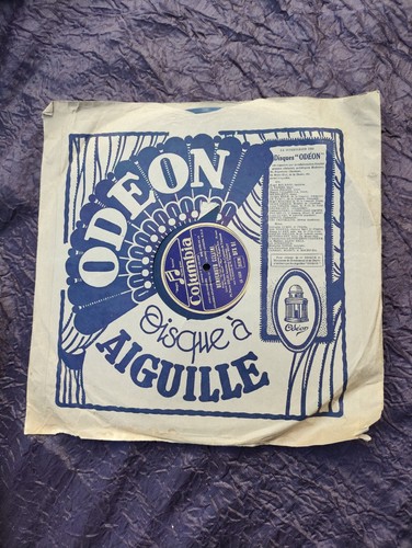Lot disque aiguille odeon - à,
