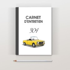 Carnet d'entretien Peugeot 304