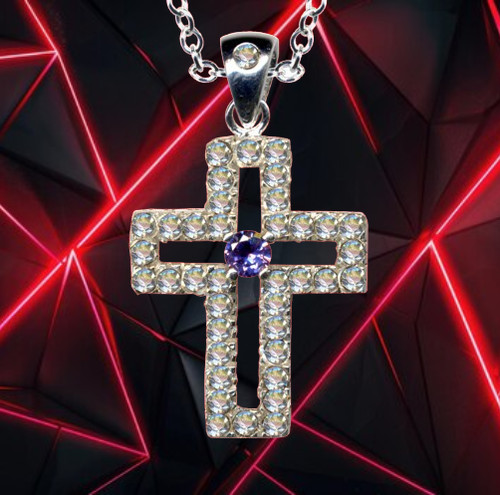 Pendentif croix exclusif - , +