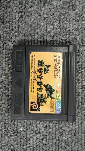 Snk metal slug 2nd mission - metal,