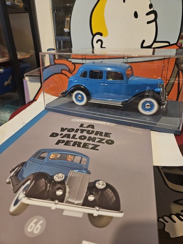 Grande voiture tintin kuifje - tintin, 1