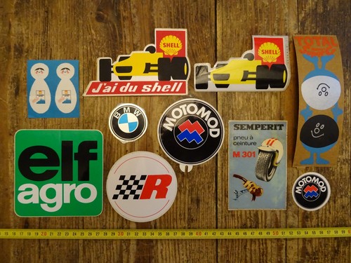 Lot autocollants vintage - lot,