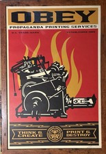 SHEPARD FAIREY - OBEY - Think