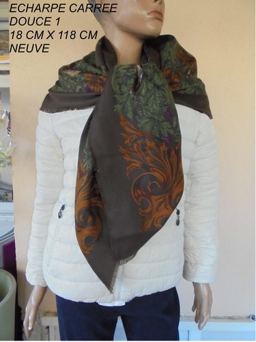 Echarpe carree hiver - echarpe, imprime