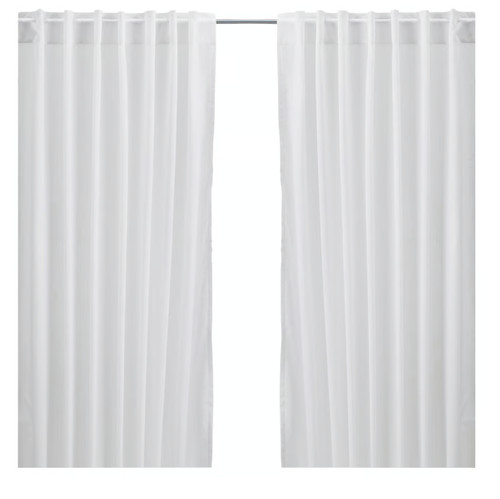 Ikea vivan white curtains - vivan,