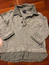 BABY GAP Red Dress Shirt Top TODDLER BOYS SZ 12-18 MOS