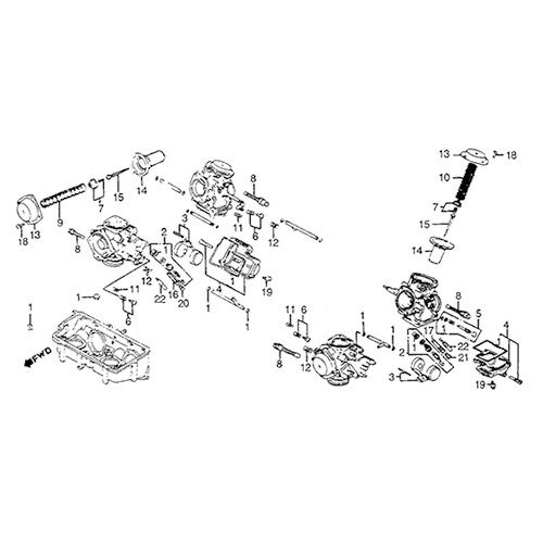 Honda vf1100s v65 sabre - vf1100s,
