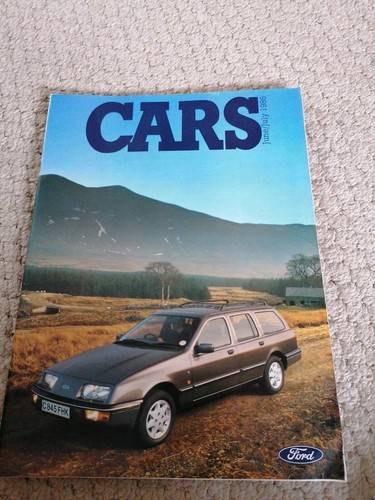 Brochure voitures ford - brochure,